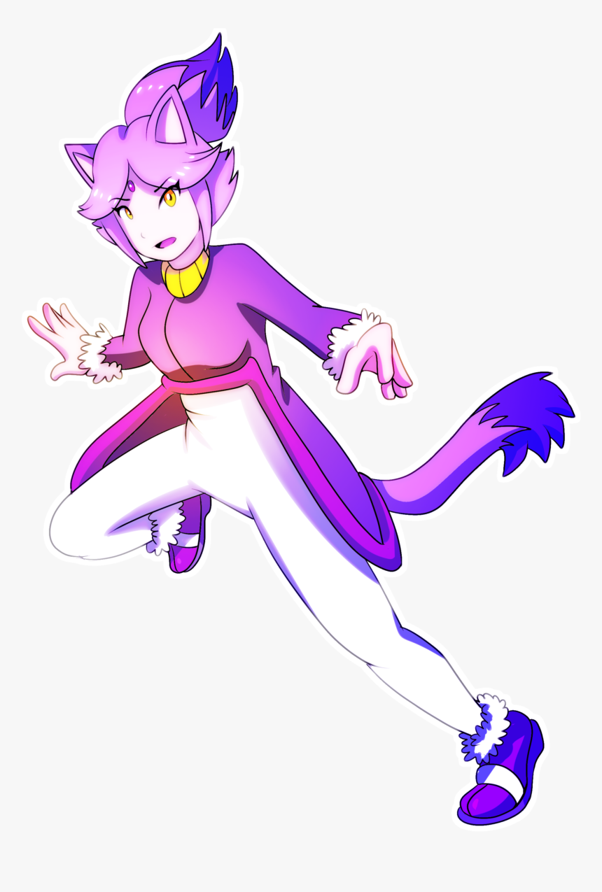 Blaze The Cat Png, Transparent Png