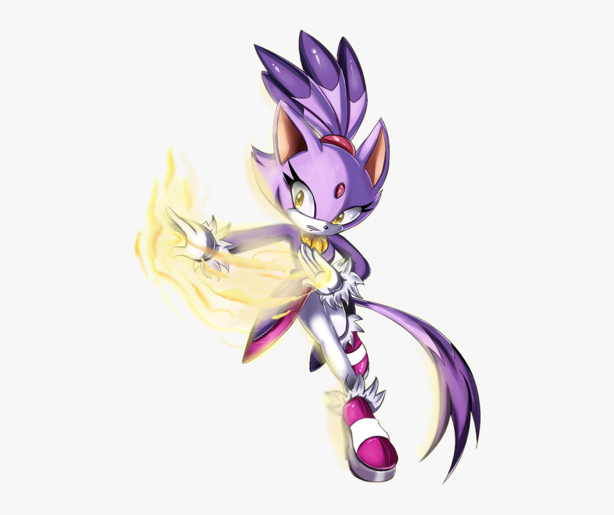 Transparent Blaze The Cat Png - Blaze The Cat, Png Download