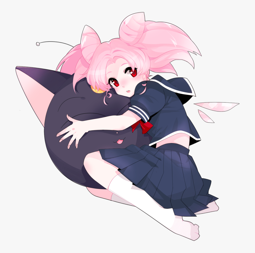 Chibi Usa And Luna-p Drawn By 2rott (peha) - Cartoon, HD Png Download