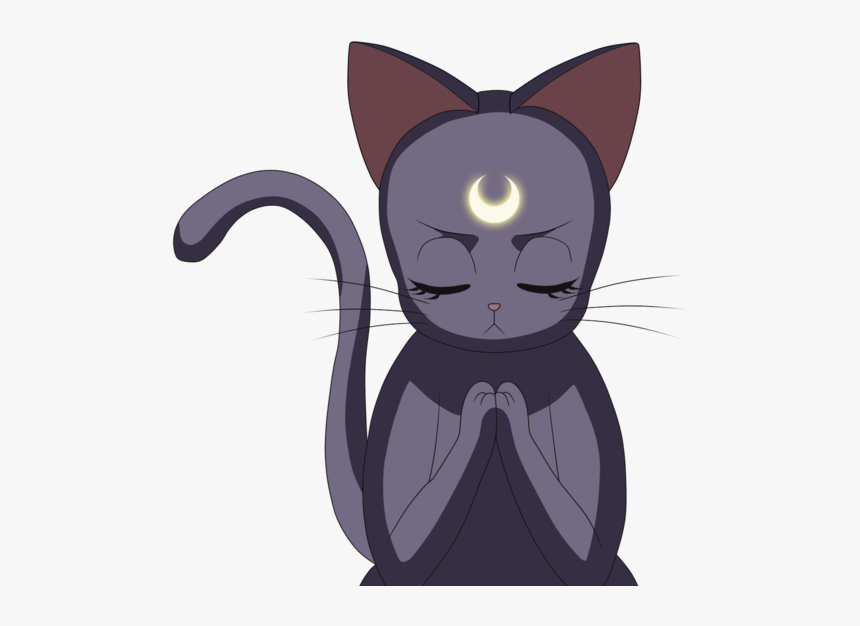 Sailor Moon Luna Png, Transparent Png