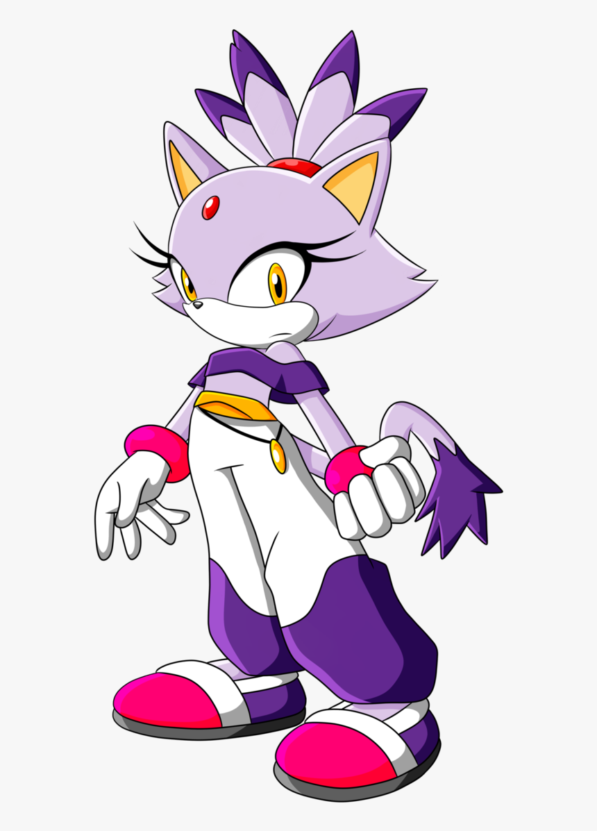 Blaze The Cat Png, Transparent Png
