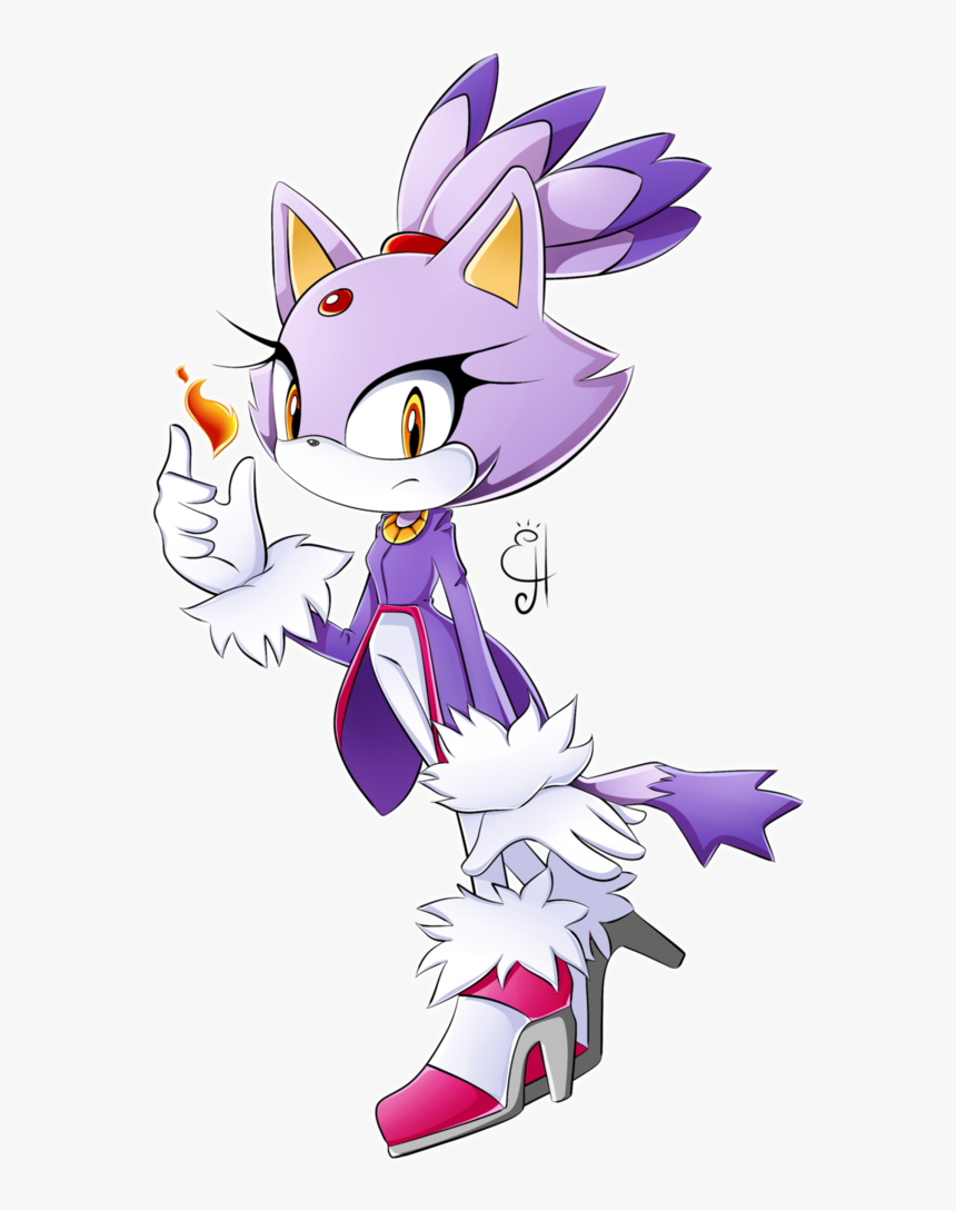Blaze The Cat Png, Transparent Png