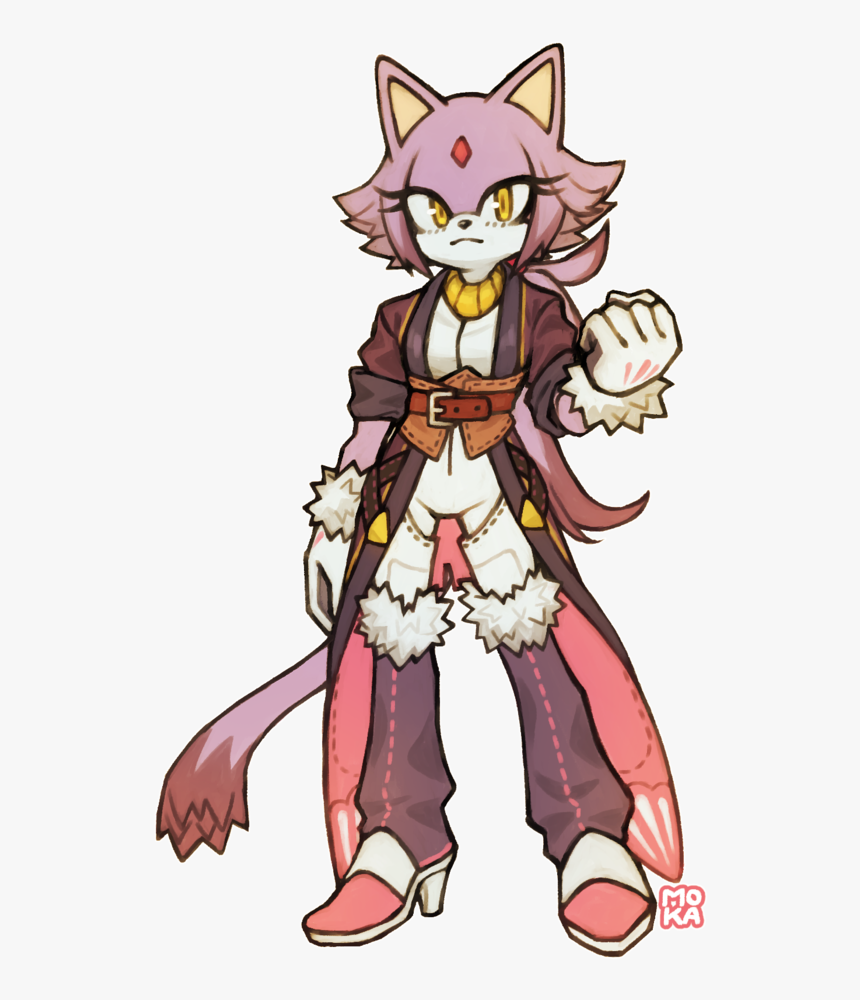 Blaze The Cat Png, Transparent Png