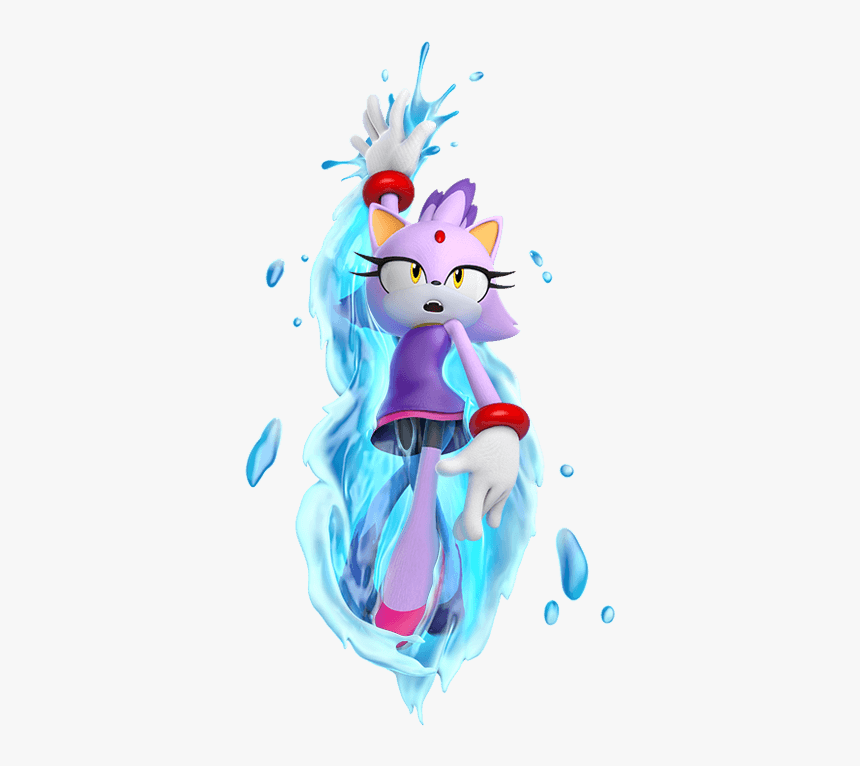 Blaze The Cat Png, Transparent Png
