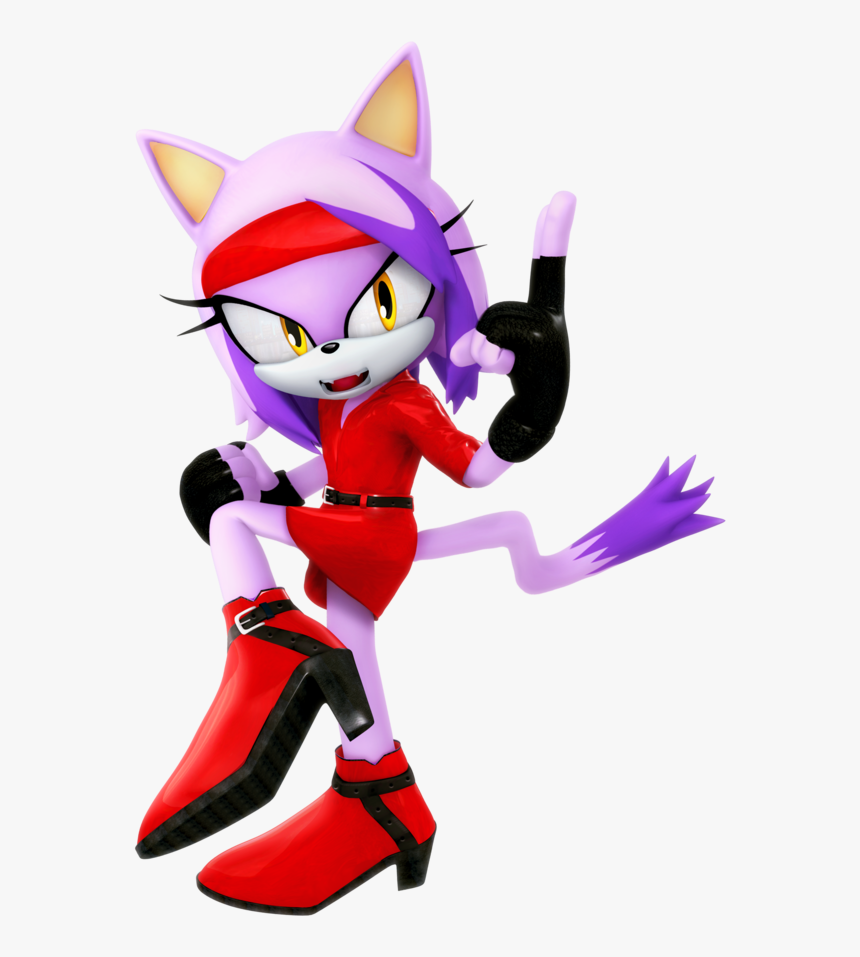 Cat Dressed Up As Blaze Fielding From Streets Of Rage, HD Png Download