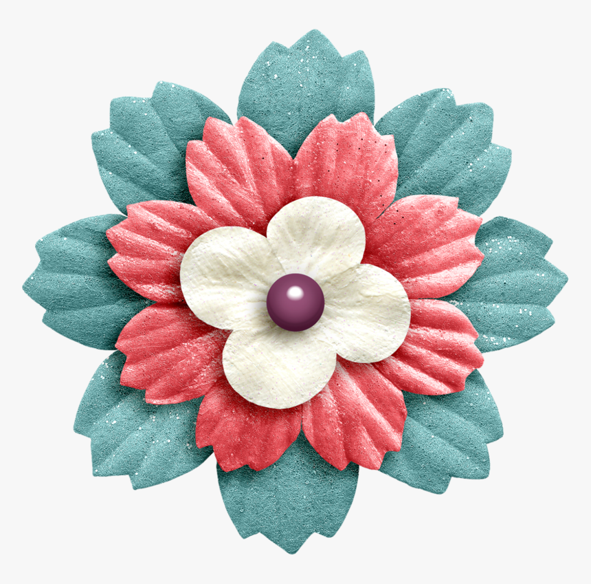 Flower Png Scrapbooking And, Transparent Png