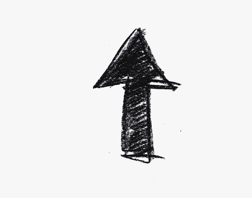Arrow, Hand Labor, Turn, Straight, Direction, HD Png Download
