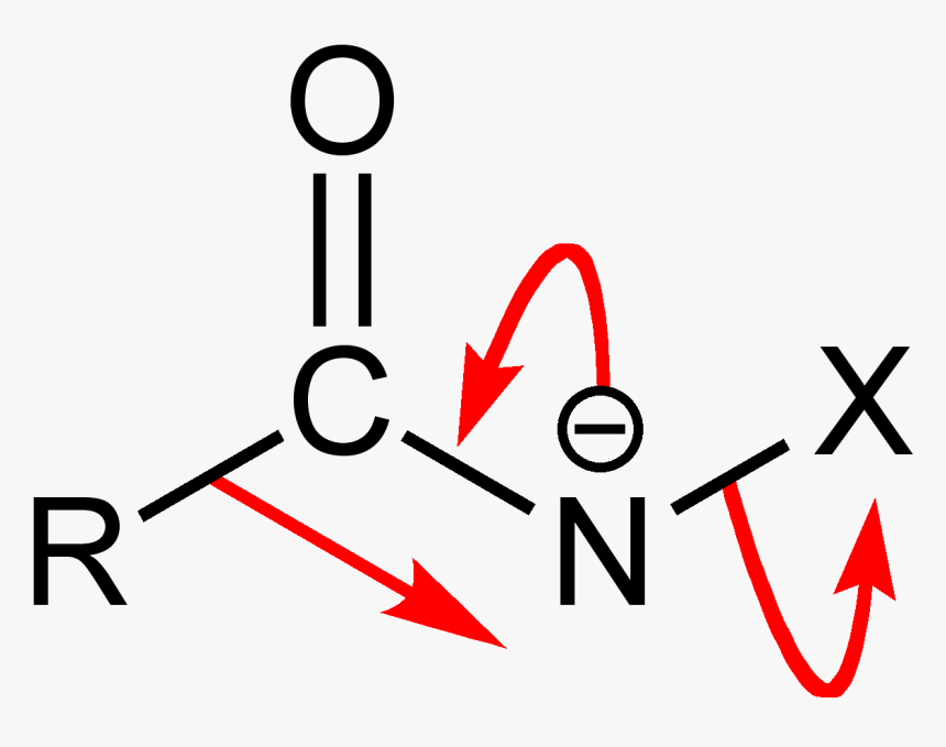 N Acyl N Ylamide Anion Rearrangement 2d Straight Arrow, HD Png Download