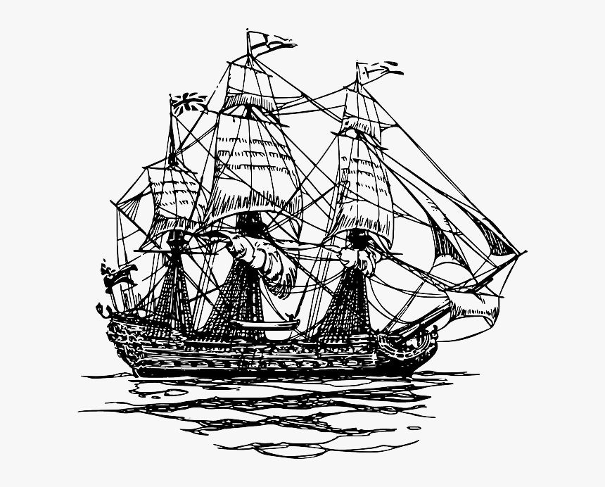 Pirate Boat Png, Transparent Png
