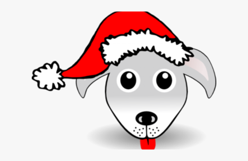 Santa Clipart Dog, HD Png Download