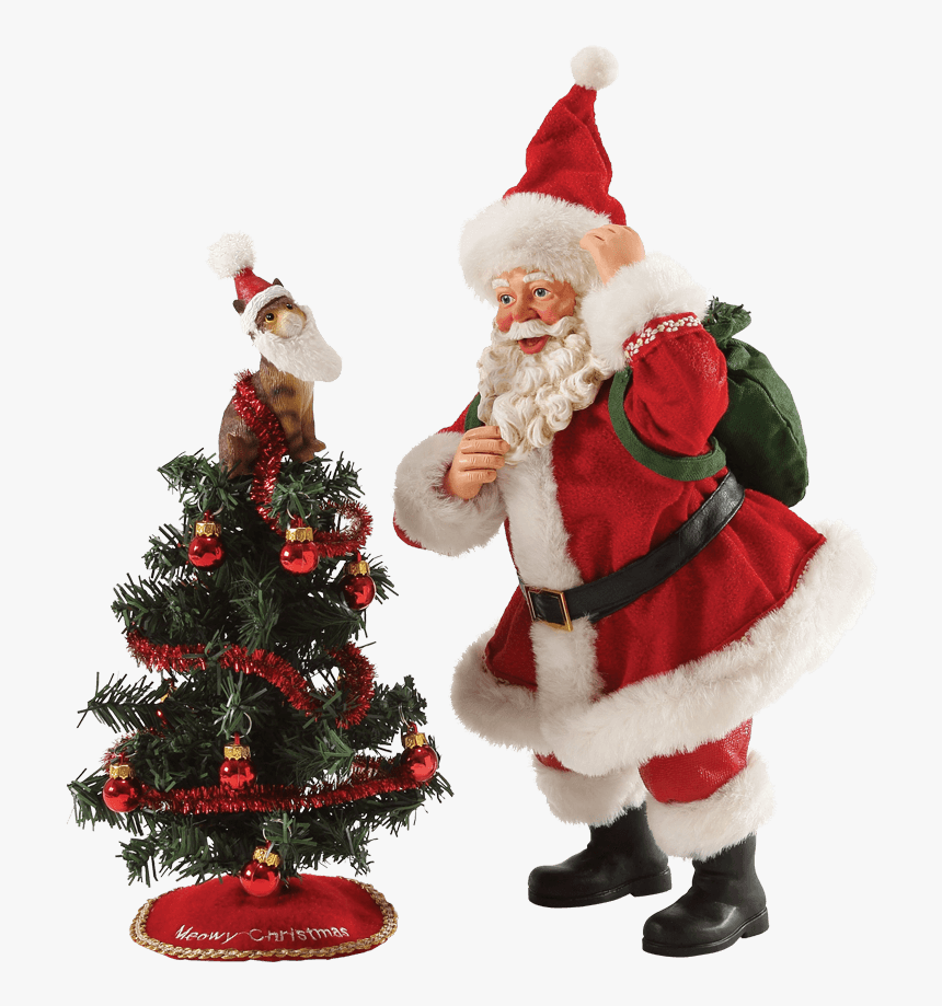 Santa Christmas Figurine By Possible Dreams, HD Png Download
