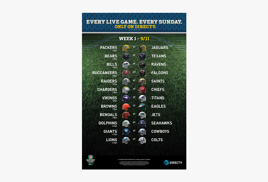 Nfl Sunday Ticket Png, Transparent Png