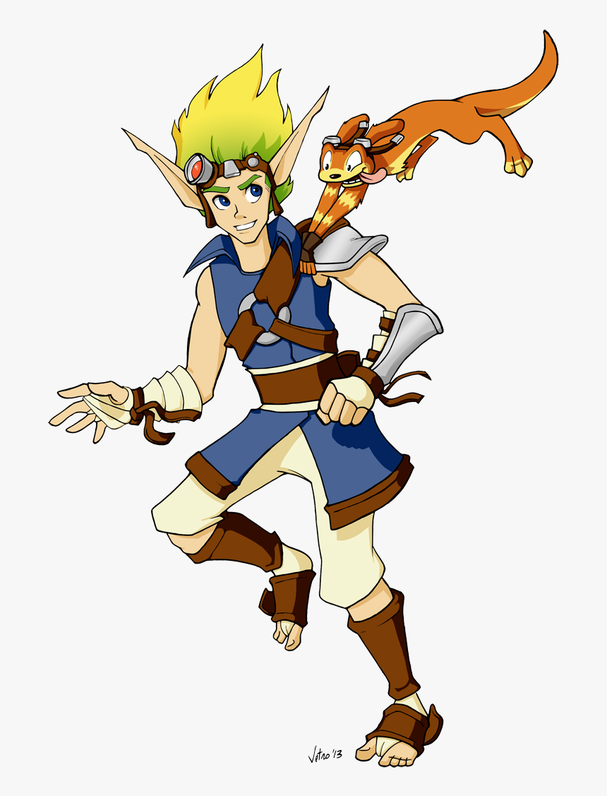 Jak & Daxter Vetro Fanart Vetroscraps, HD Png Download