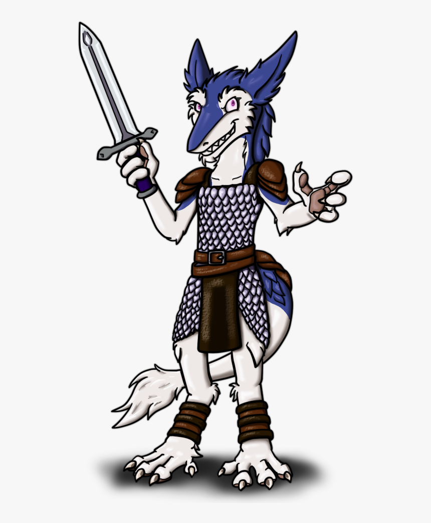 Arkana The Sergal, HD Png Download