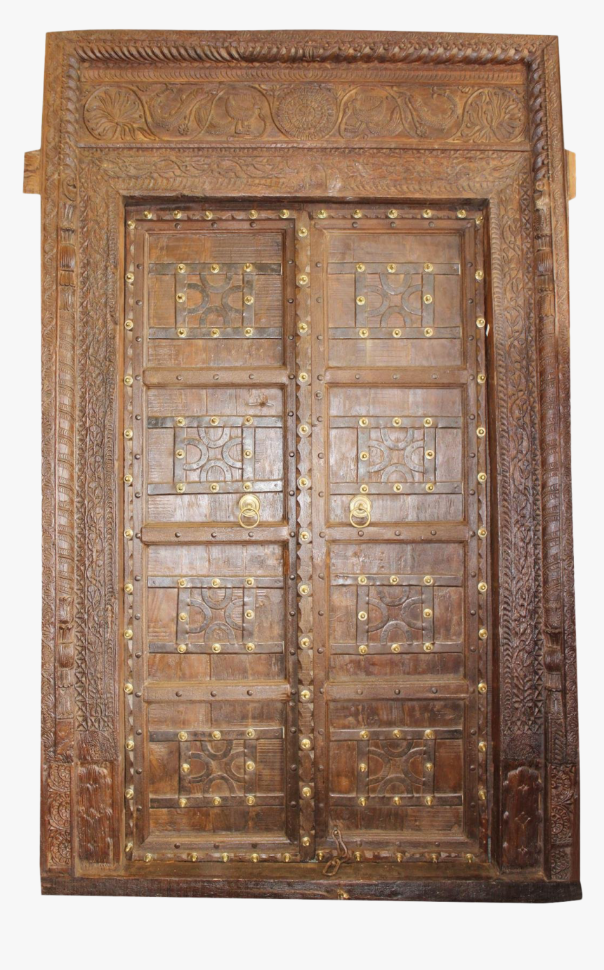 Wooden Door Png, Transparent Png