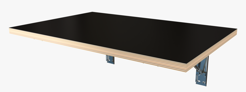 Wall Mounted Foldable Table Black Decorply, HD Png Download