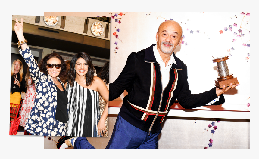 Diane Von Furstenberg Priyanka Chopra Jonas And Christian, HD Png Download