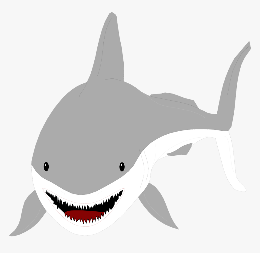 Silhouette Clipart Shark, HD Png Download