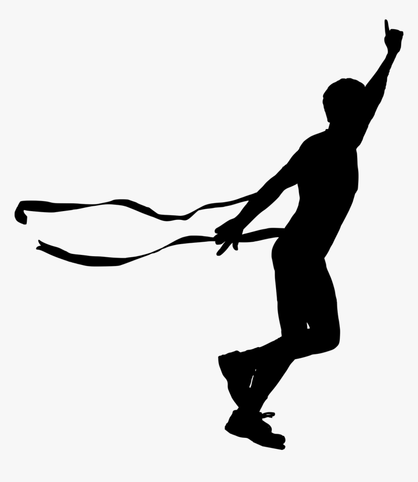 Hurry Up Sport Silhouette Free Photo, HD Png Download