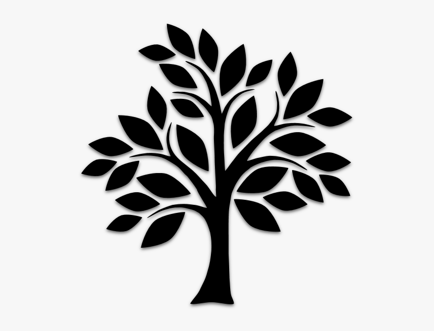 Дерево пнг рисунок чб