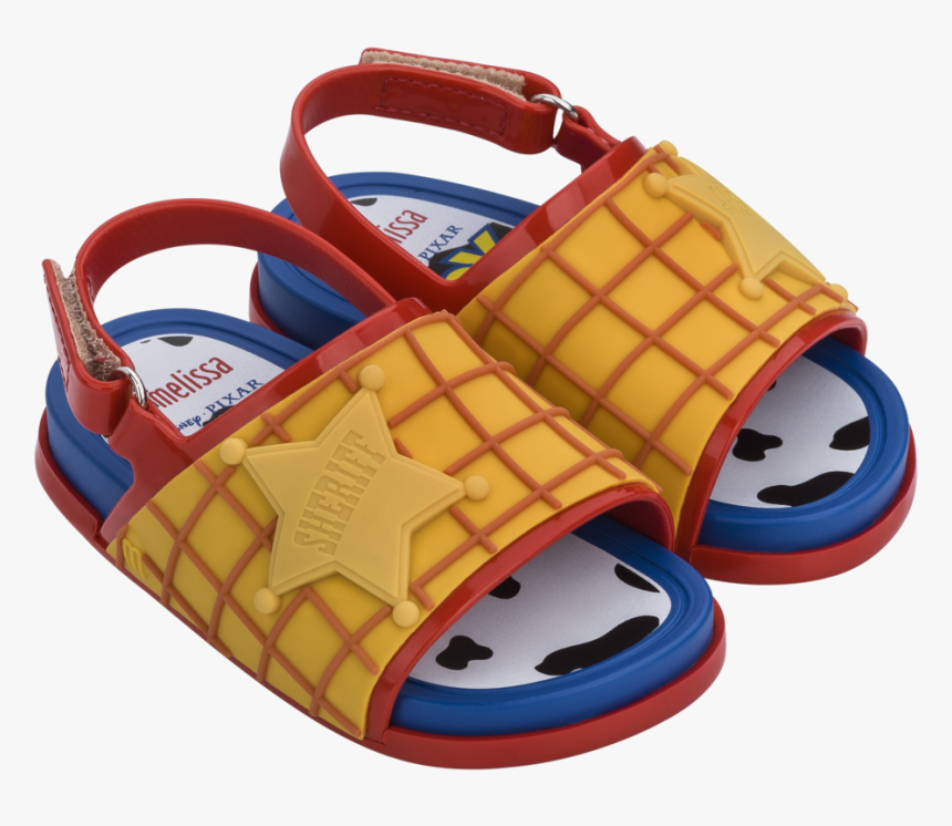 Mini Melissa Toy Story Inspired Woody Sandal 
 Class, HD Png Download