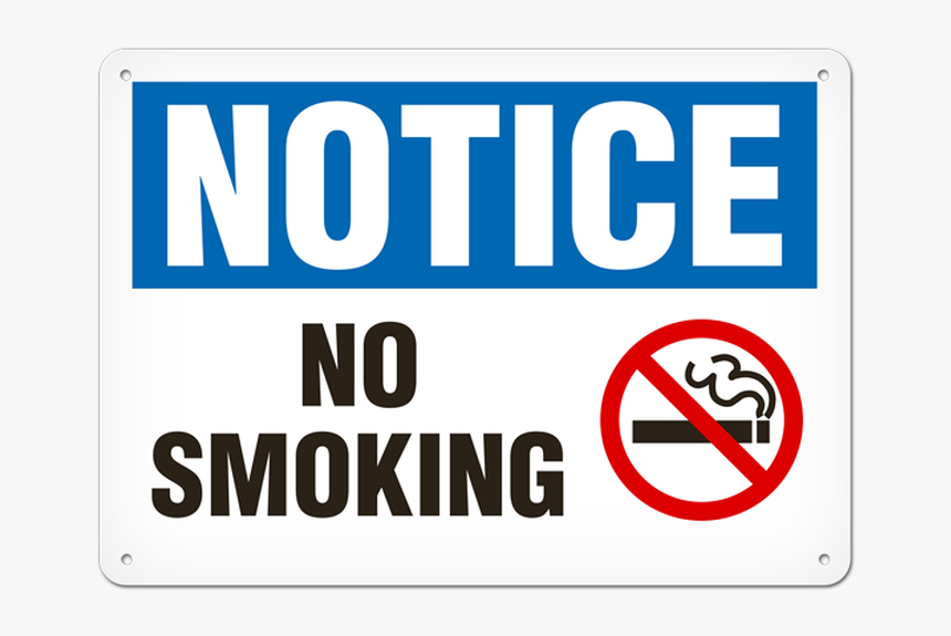 No Smoking Sign Png, Transparent Png