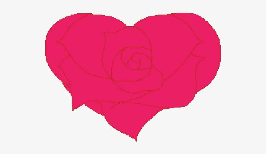 Rose Heart Png, Transparent Png