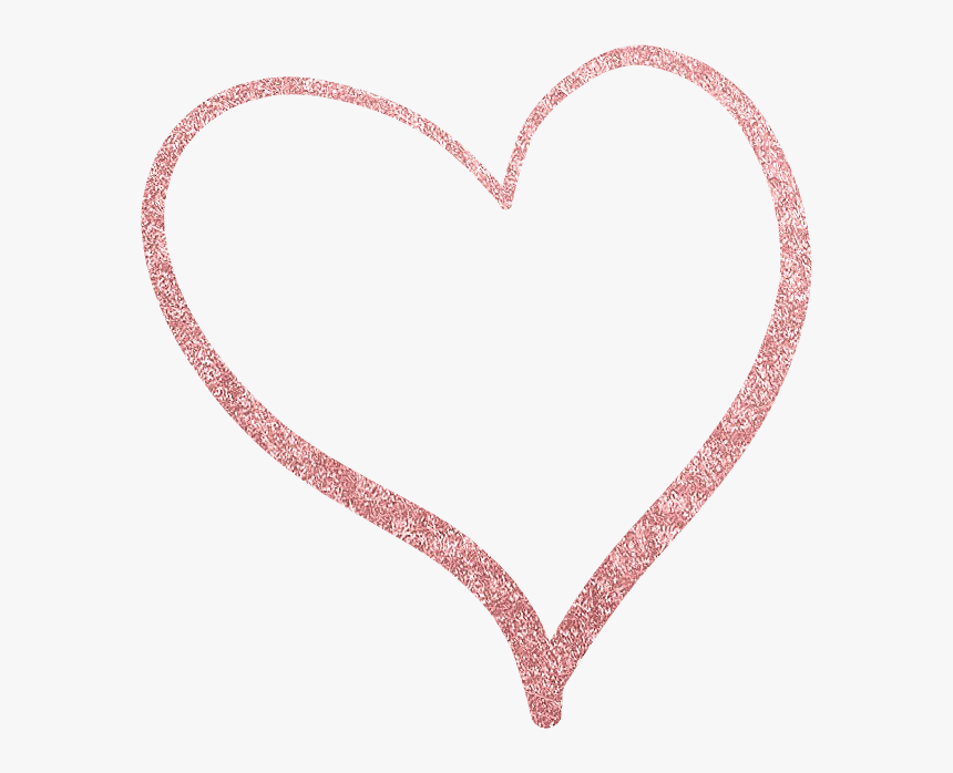 Rose Gold Heart Clip Art