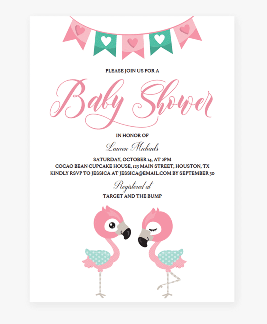 Clip Art Pink Flamingo Party, HD Png Download
