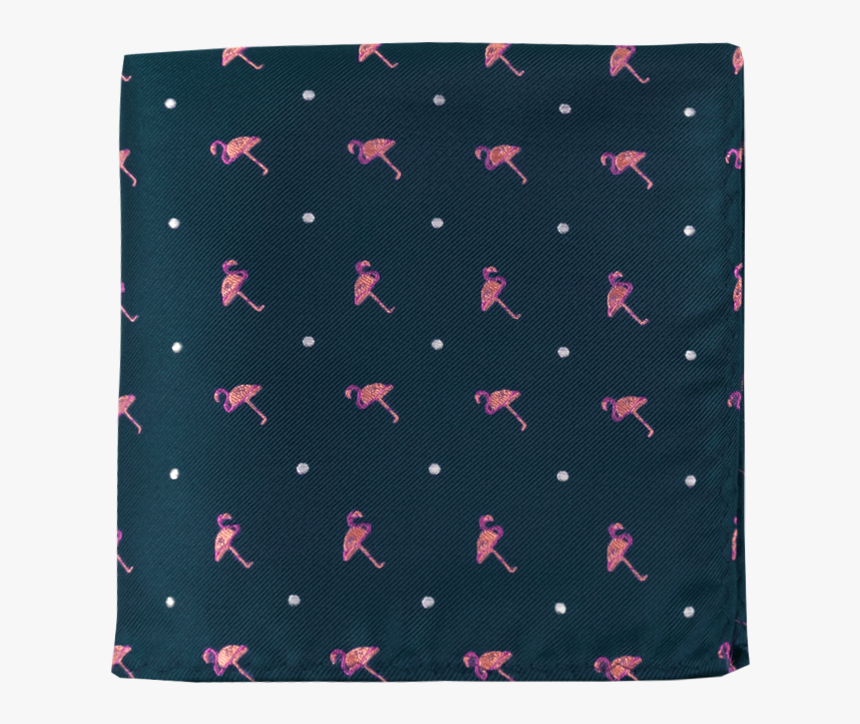 Navy Pink Flamingo Pocket Square, HD Png Download