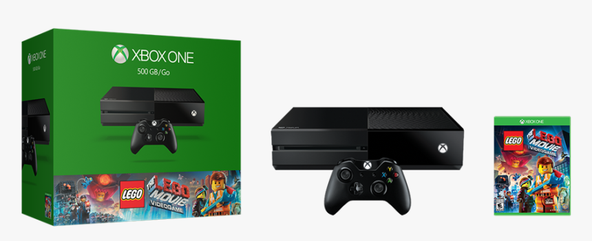 Xboxone 500gbconsole Legothemovievideogame Hero Image, HD Png Download
