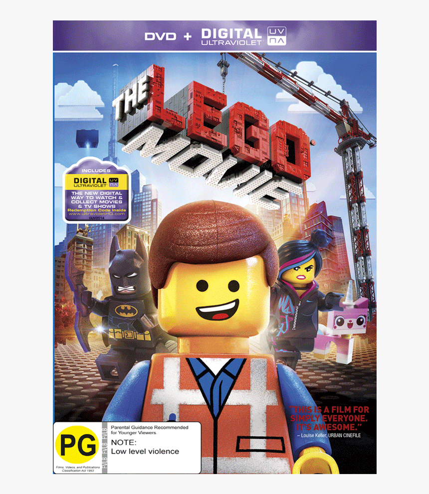 Lego Movie The Dvduv R 114607, HD Png Download