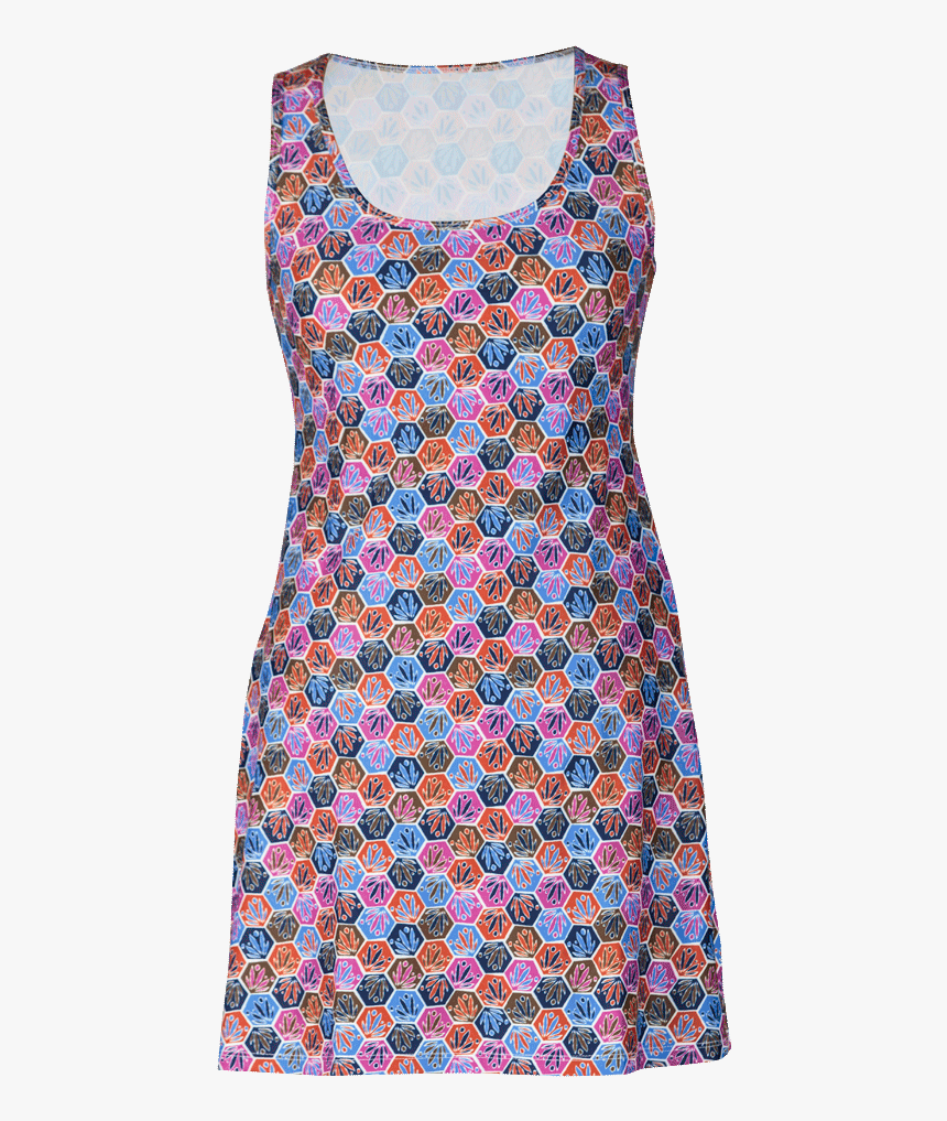 Sugar Nuu Muu Scoop Pocket Exercise Dress, Running, HD Png Download