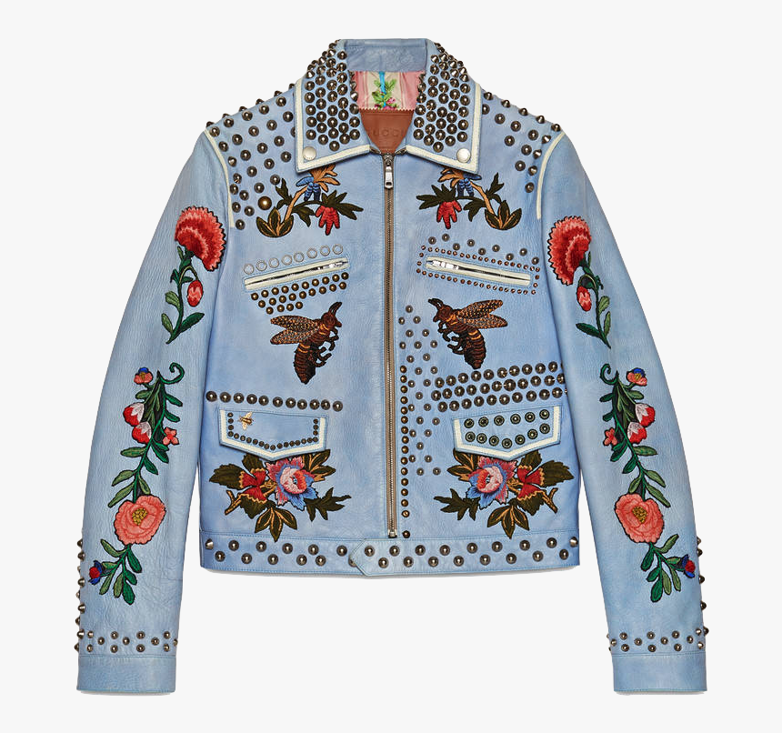 Clip Art Bordado Jaqueta De Couro, HD Png Download