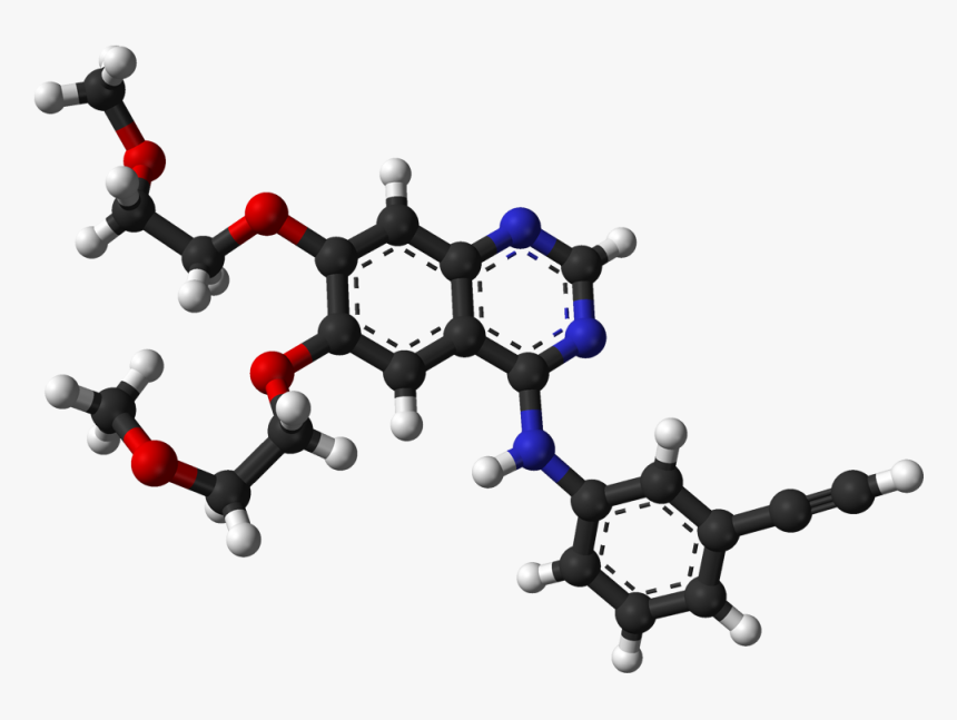 Erlotinib 1m17 3d Balls, HD Png Download