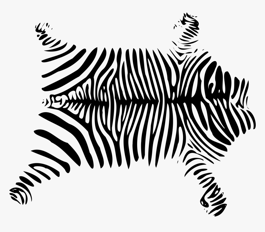 Zebra Skin Clip Arts, HD Png Download