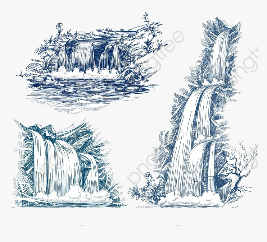 Landscape Drawing Png, Transparent Png