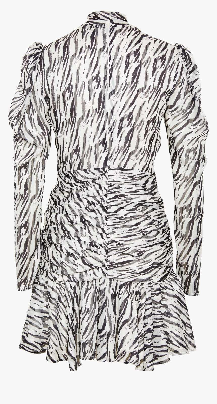 Zebra Printed Dress In Colour Wind Chime, HD Png Download