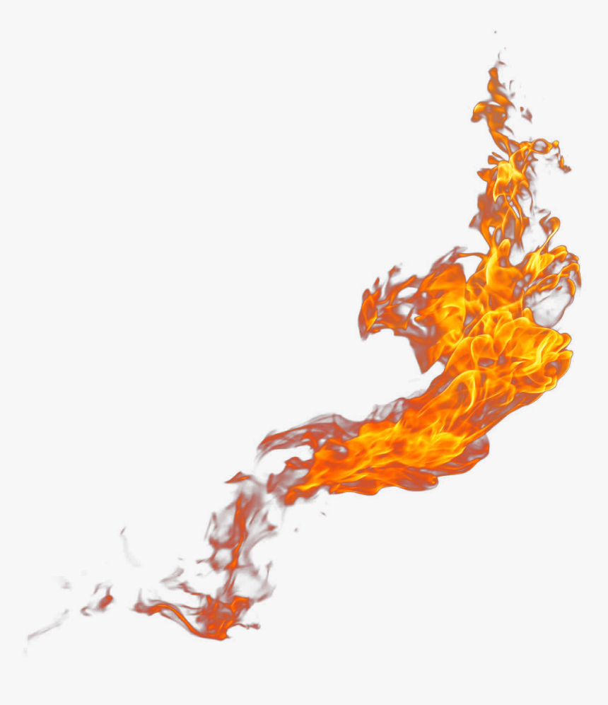 #fire #flame #effects #frame, HD Png Download
