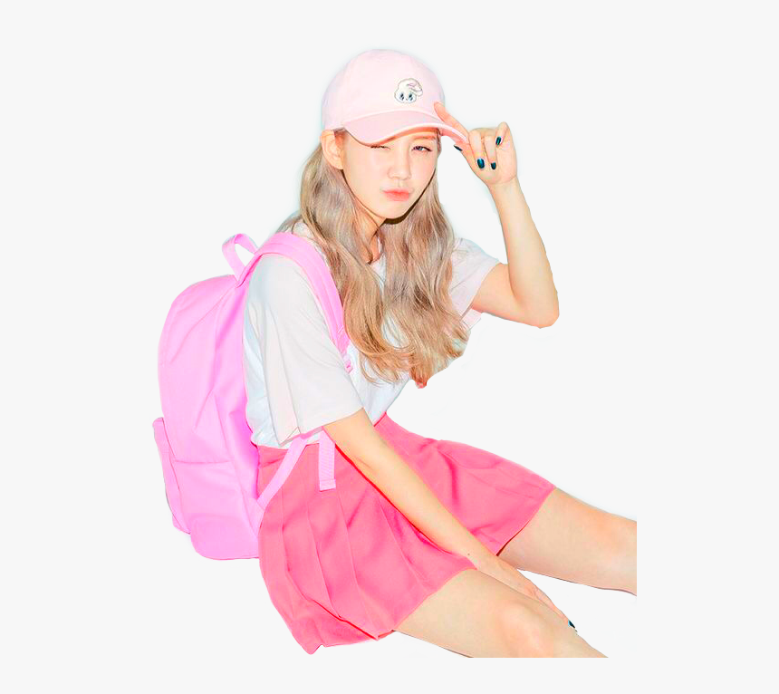 #ulzzang #girl 🌸 #pink #soft #pastel #chuu #stickers, HD Png Download