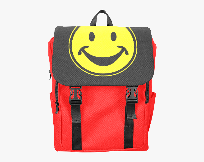 Funny Yellow Smiley For Happy People Casual Shoulders, HD Png Download