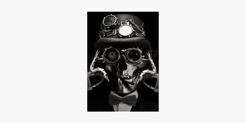 Steampunk Skull, HD Png Download
