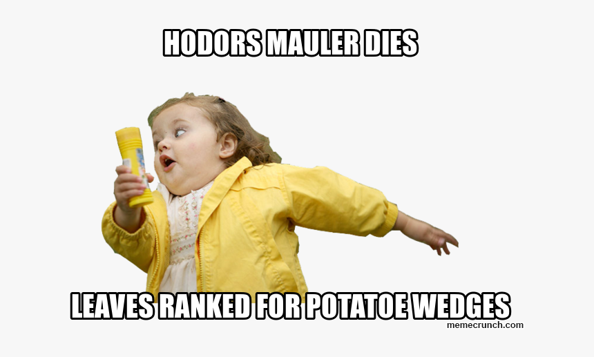 Hodor Running, HD Png Download