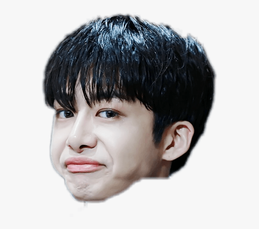 Meme Faces Png -monstax Hyungwon Meme, Transparent Png