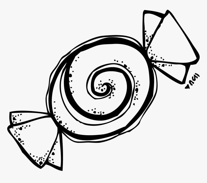 Peppermint Candy Coloring Sheet, HD Png Download