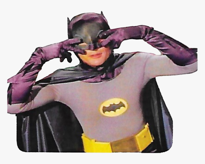 #batman #adamwest #superhero #hero #dc #tv #60s #1960s, HD Png Download