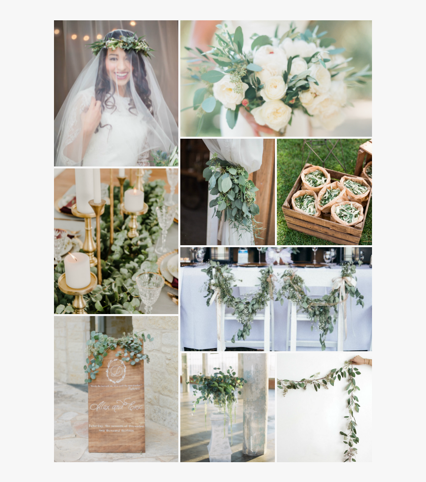 Eucalyptus Leaves Wedding, HD Png Download