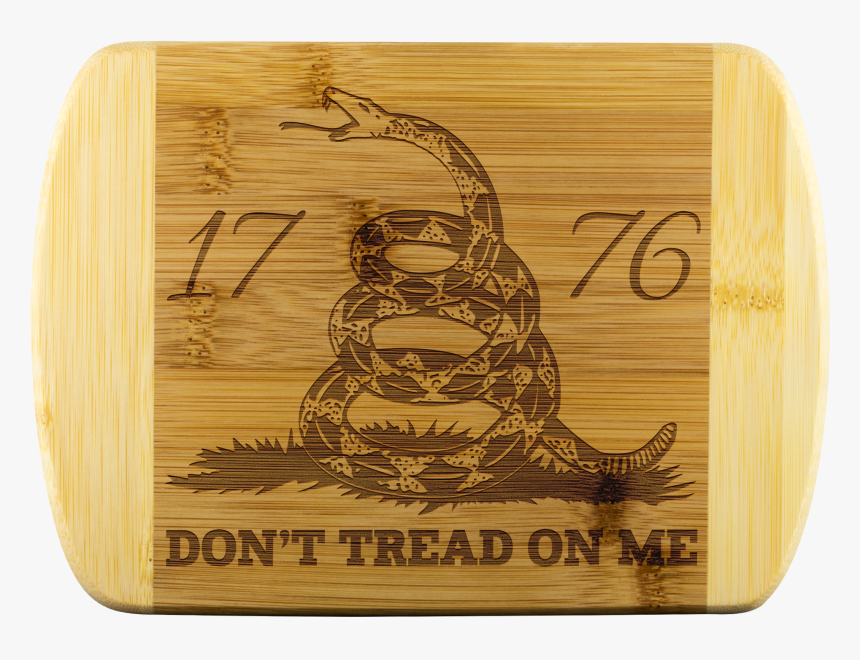 Don T Tread On Me Laser Etched Cutting Board, HD Png Download