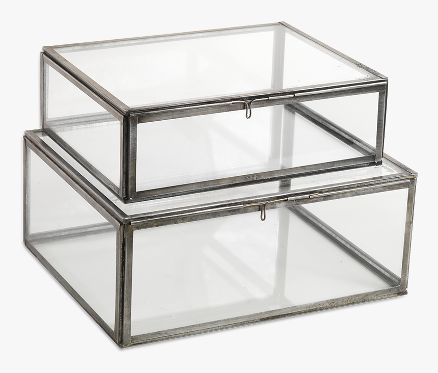 Small Oni Display Glass Jewellery Trifle Box Collection, HD Png Download