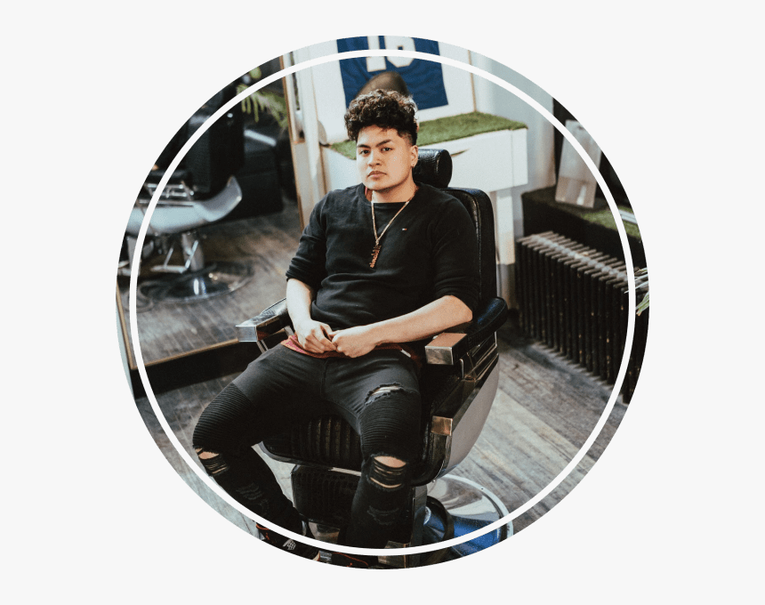 Man Bun Png, Transparent Png